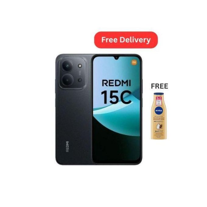 Xiaomi Redmi 15 - 6.9" - 8gb+256gb- 50mp- Fingerprint- 7000 mAh- Gray