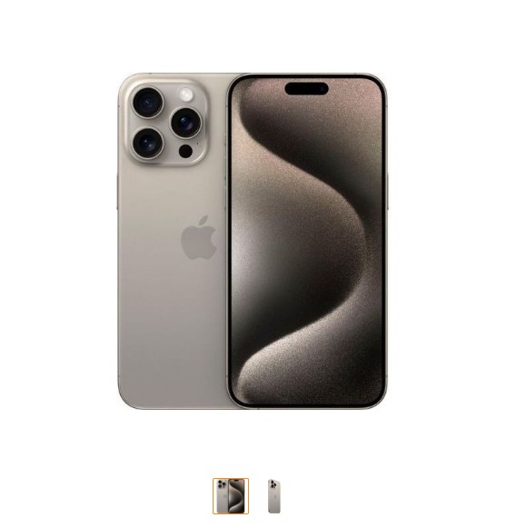 Apple IPhone 15 Pro Max 6.7" 512GB Nano-SIM 5G - Natural Titanium